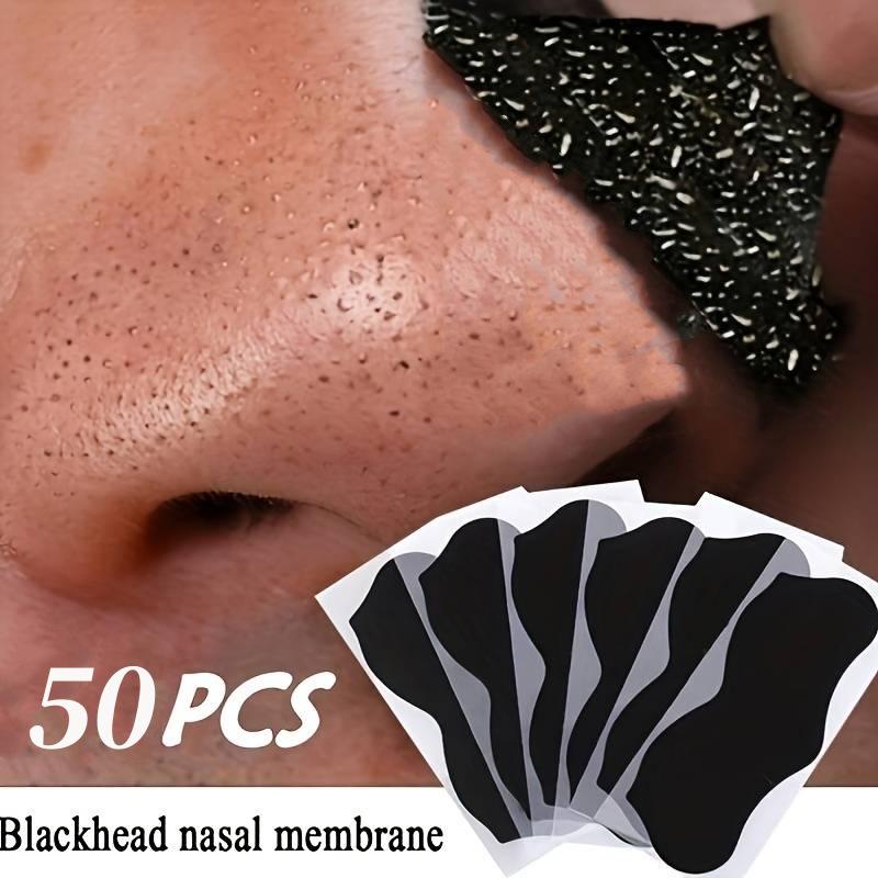 Skincare Routine - 50Pcs Nose Cleansing Strips Blackhead Care