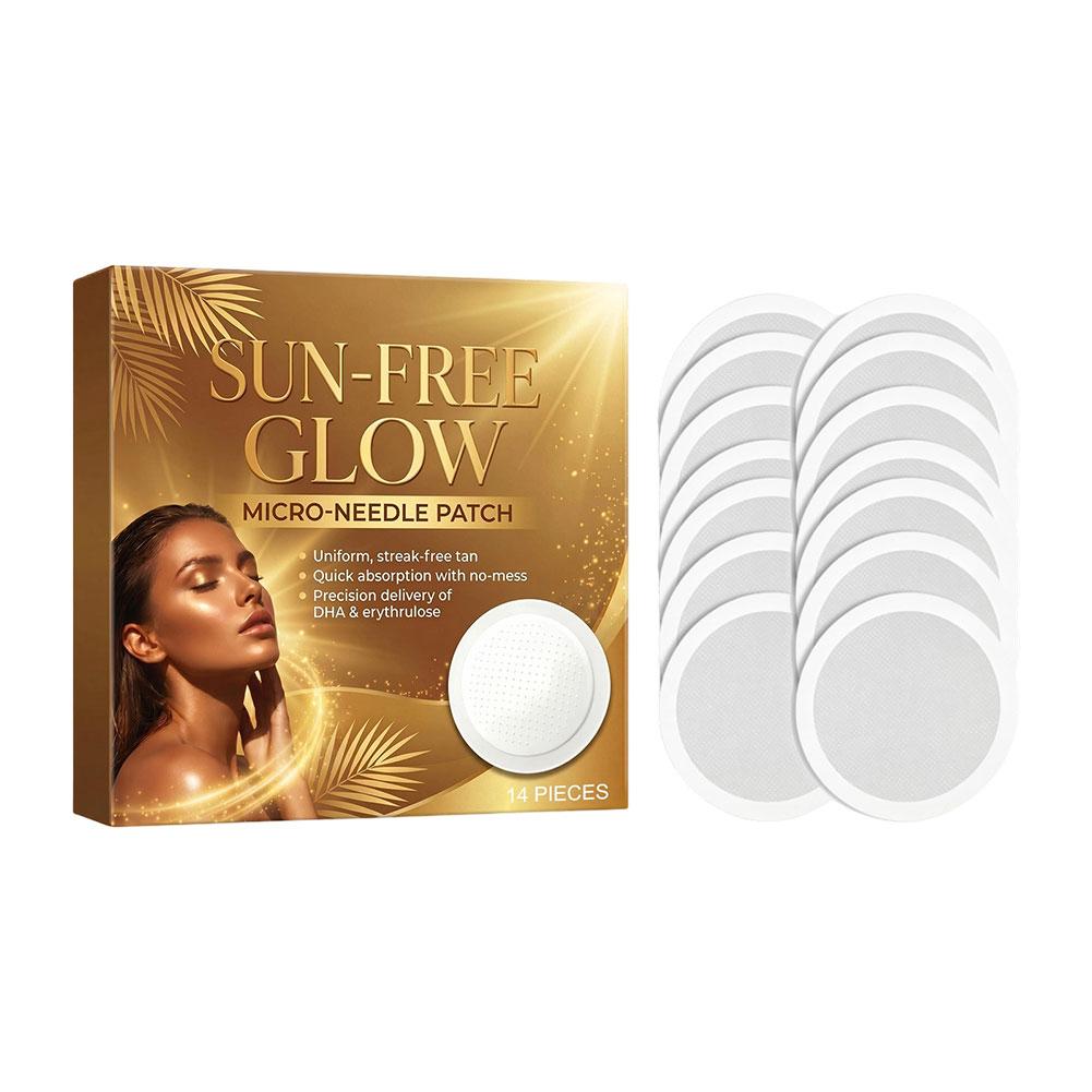Skincare Glow - 14Pcs Sun-Free Glow Microneedle Tanning Patch