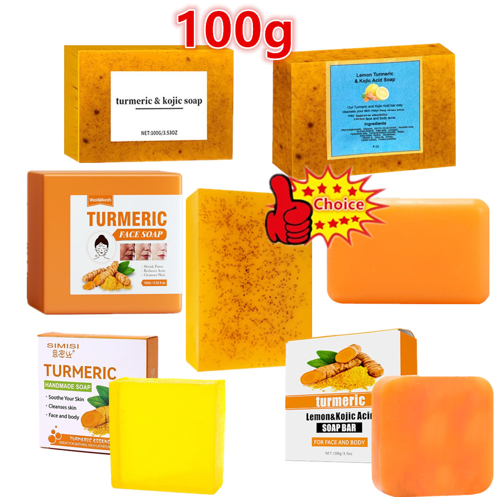 100g Turmeric Hand Made Soap,  - đánh giá và giá Kojic Acid Soap