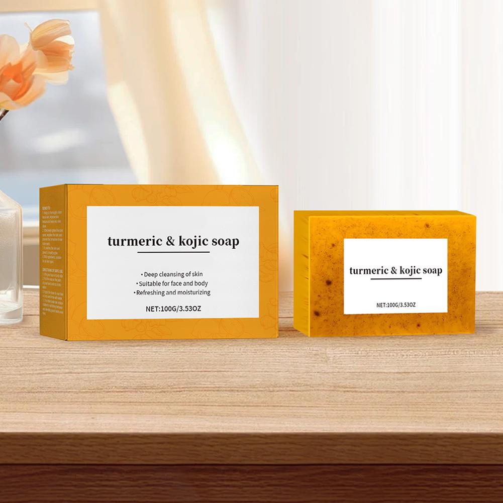 100g Turmeric Hand Made Soap,  - đánh giá và giá Kojic Acid Soap