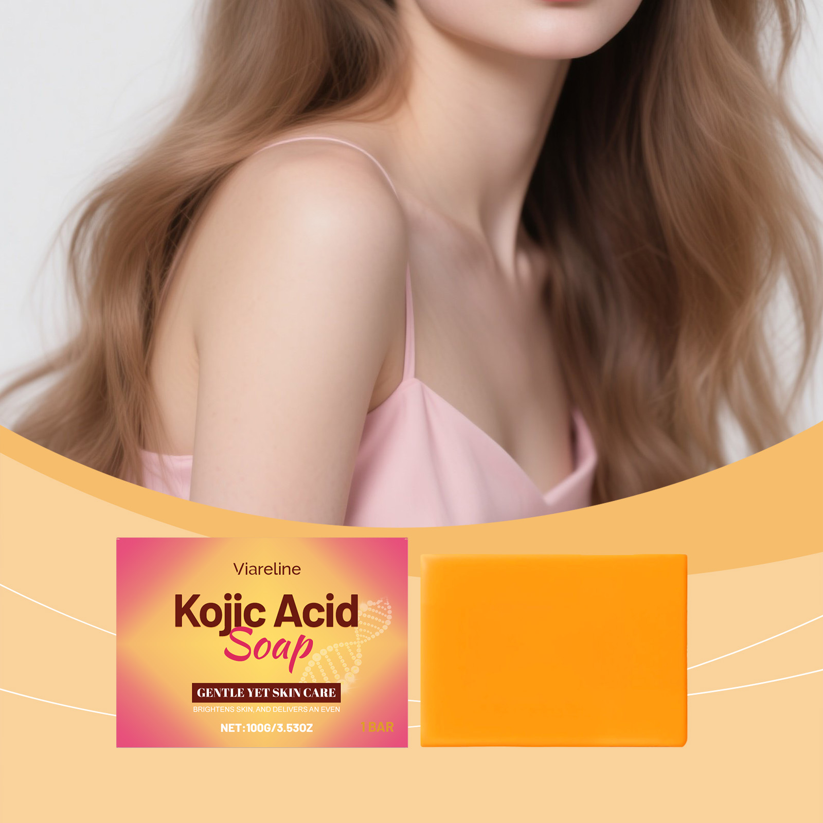 Kojic Acid Body Soap -Gently C - đánh giá và giá Kojic Acid Soap
