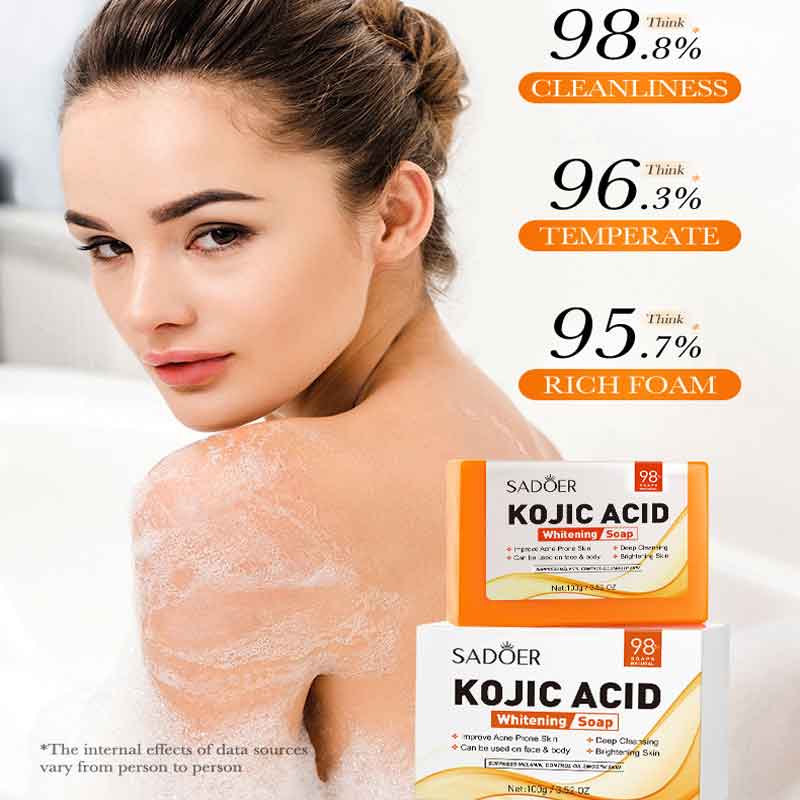 Handmade Whitening Soap Skin C - đánh giá và giá Kojic Acid Soap