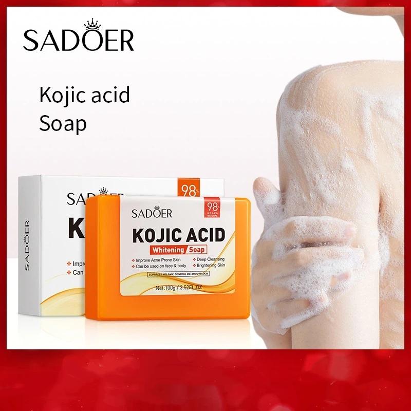 1Pc SADOER Kojic Acid Facial S - đánh giá và giá Kojic Acid Soap