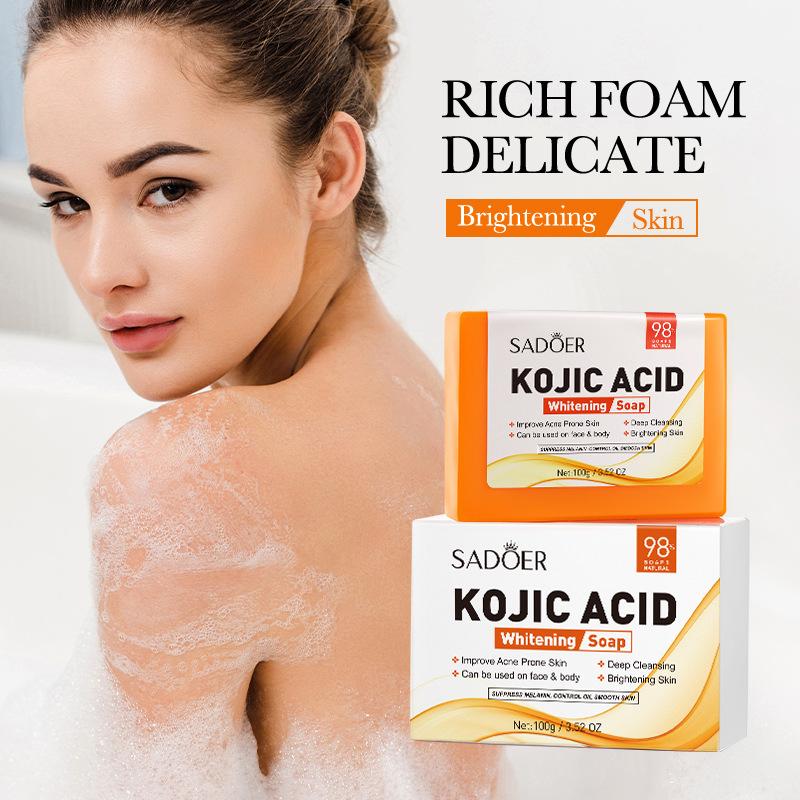 1Pc SADOER Kojic Acid Facial S - đánh giá và giá Kojic Acid Soap