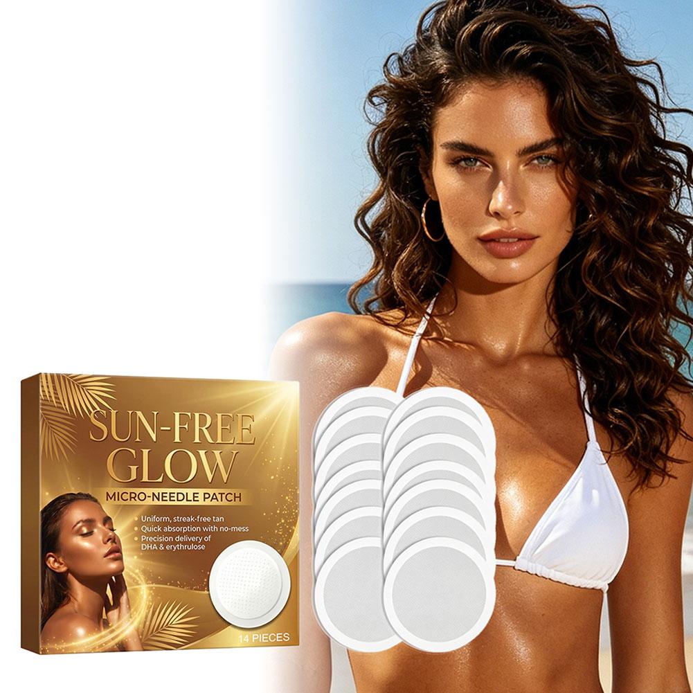 14Pcs Sun-Free Glow Microneedl - đánh giá và giá Skincare Glow