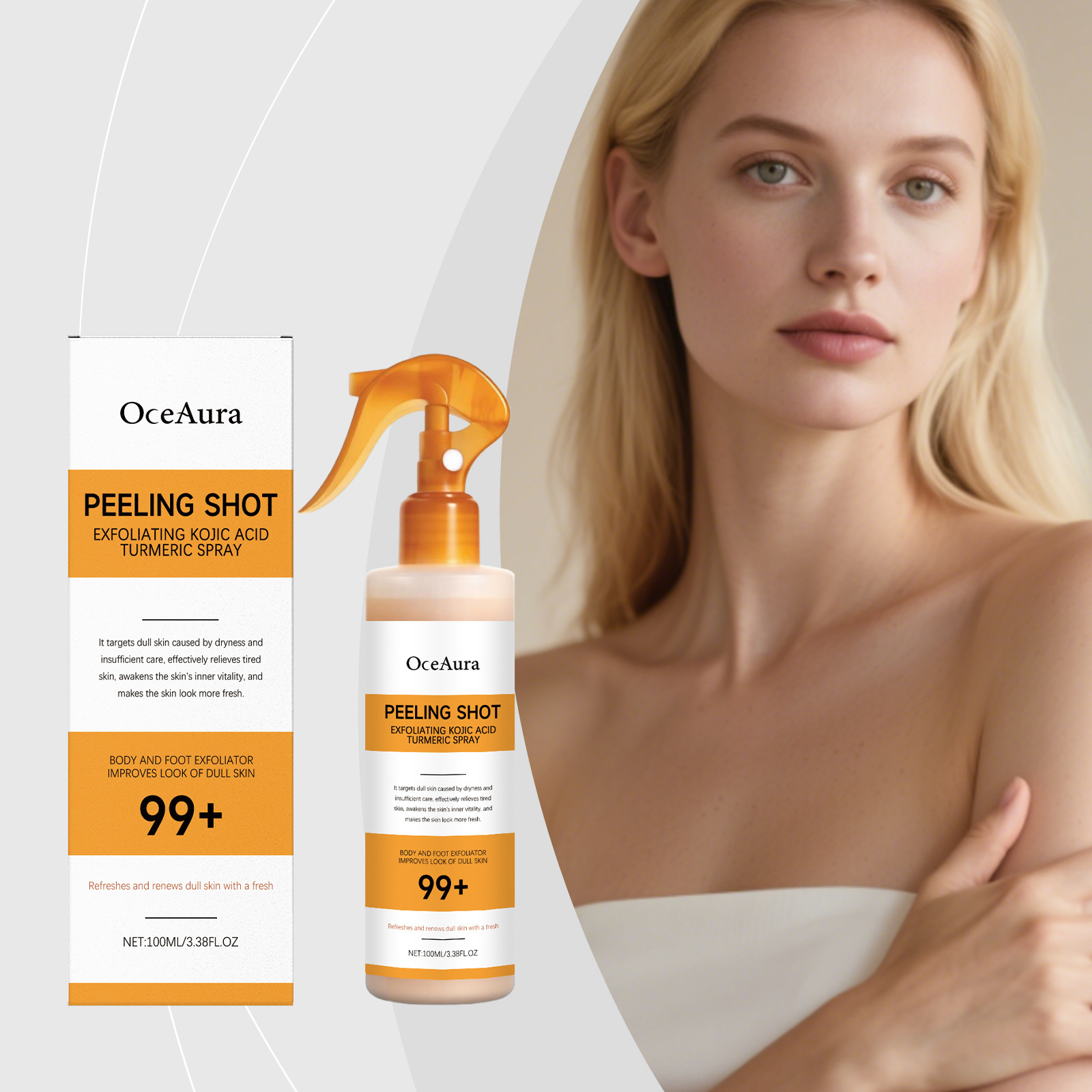 Kojic Acid Turmeric Spray Dead - đánh giá và giá Skincare Glow
