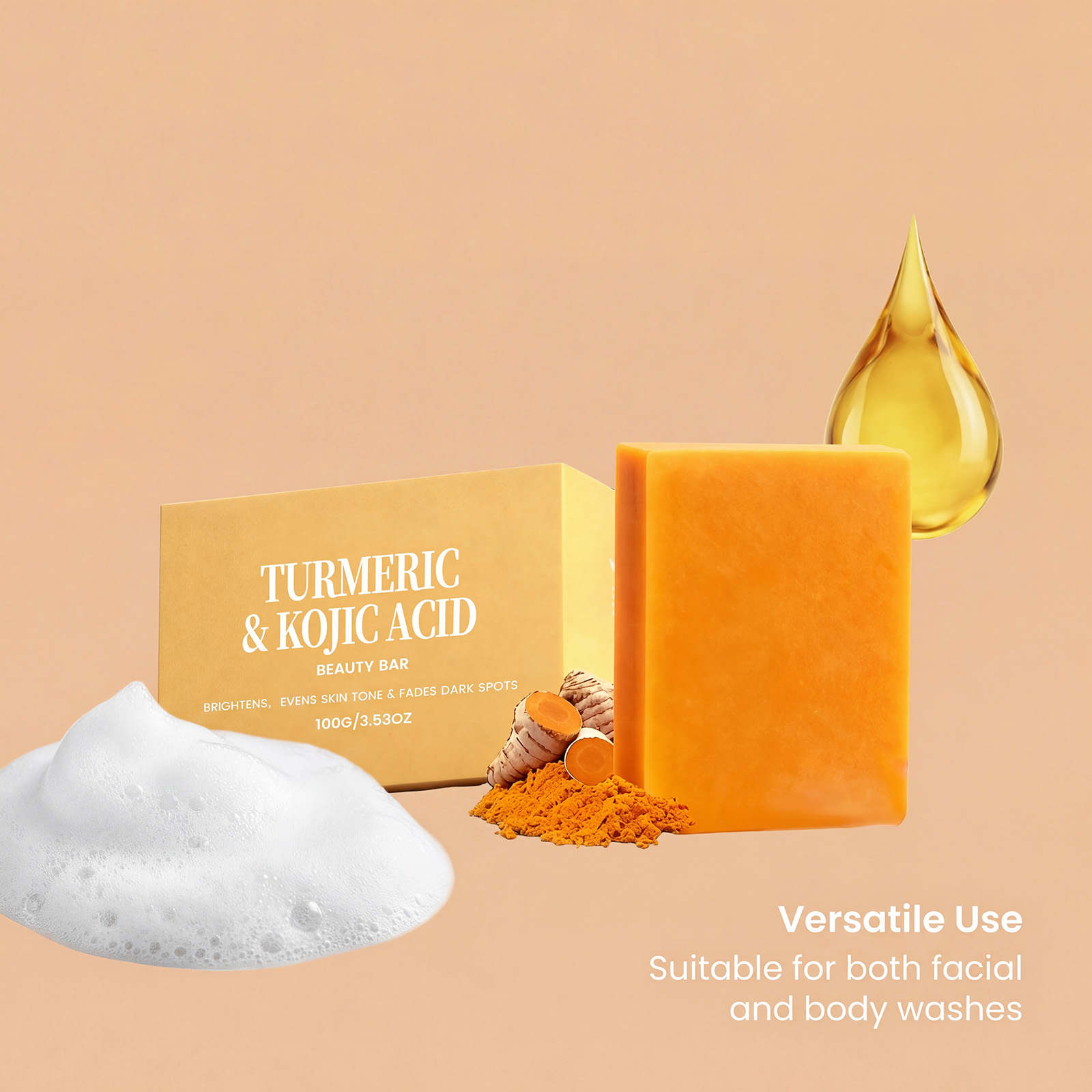 Turmeric Kojic Soap Exfoliatin - đánh giá và giá Kojic Acid Soap