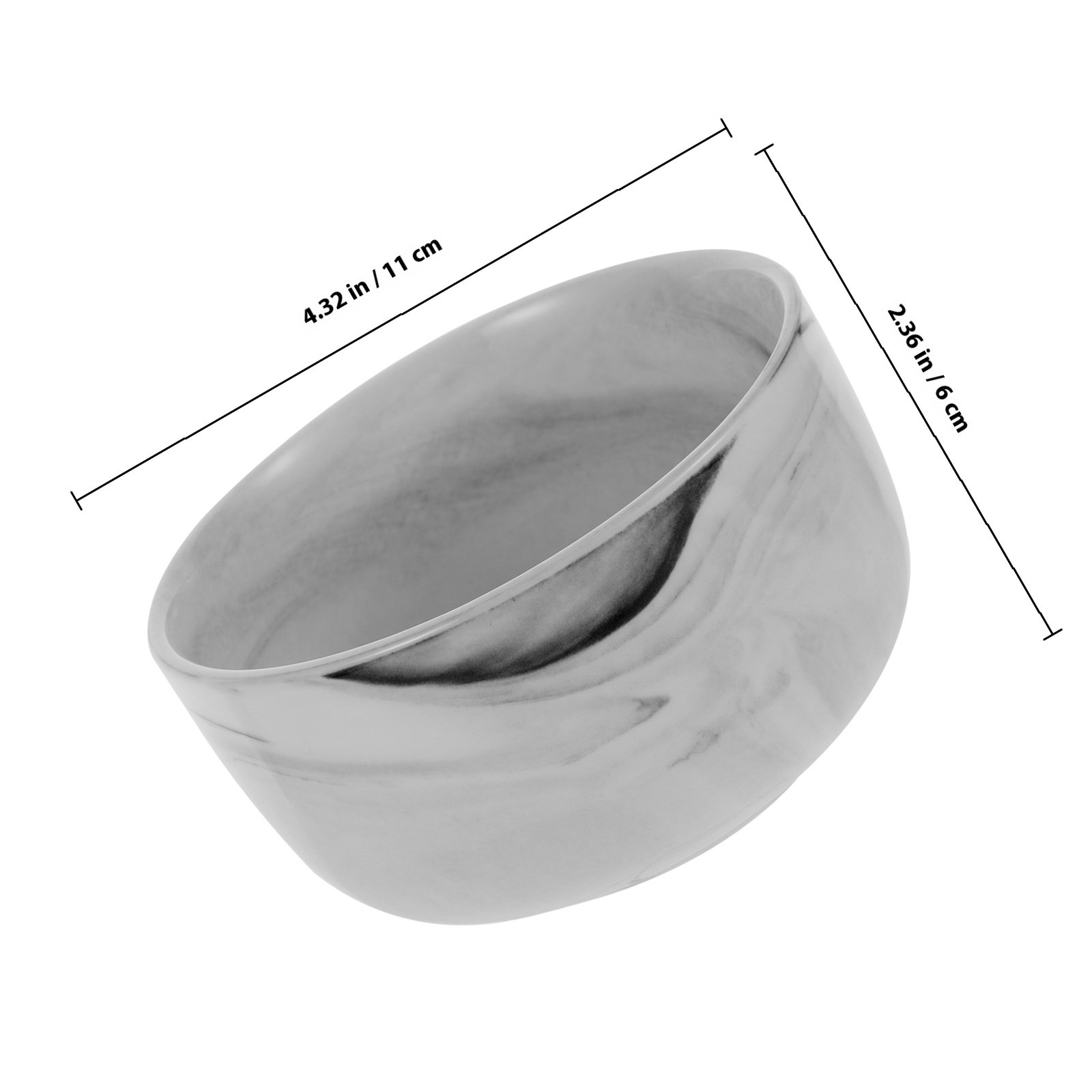 Marble Pattern Men Shaving Bow - đánh giá và giá Skincare Routine