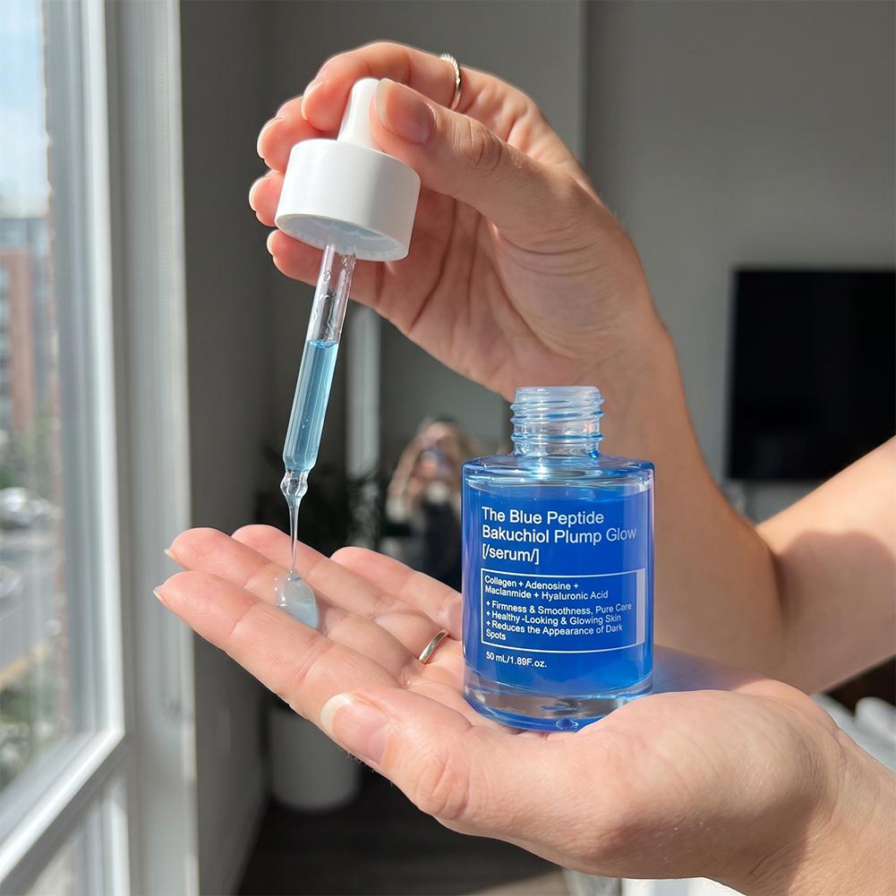Blue Copper Peptide Serum Glow - đánh giá và giá Skincare Glow