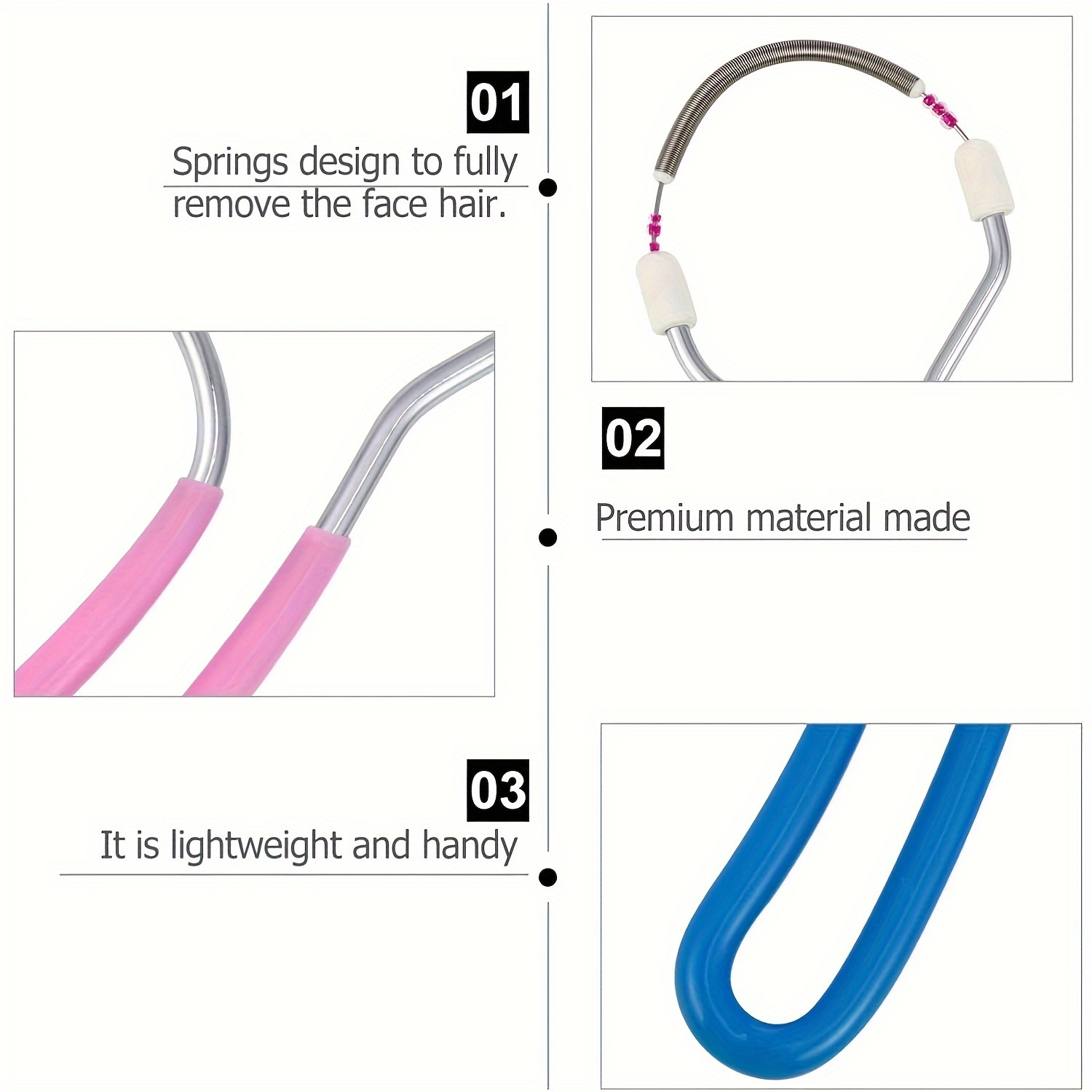 1/2pcs Portable Facial Hair Re - đánh giá và giá Skincare Routine