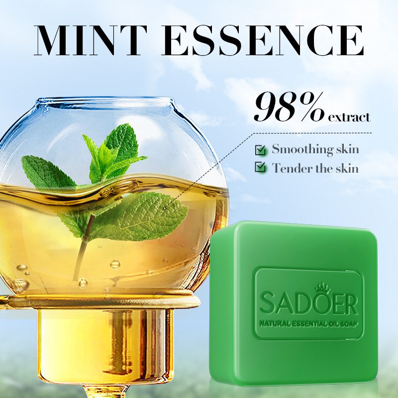 Peppermint Essential Oil Soap  - đánh giá và giá Kojic Acid Soap