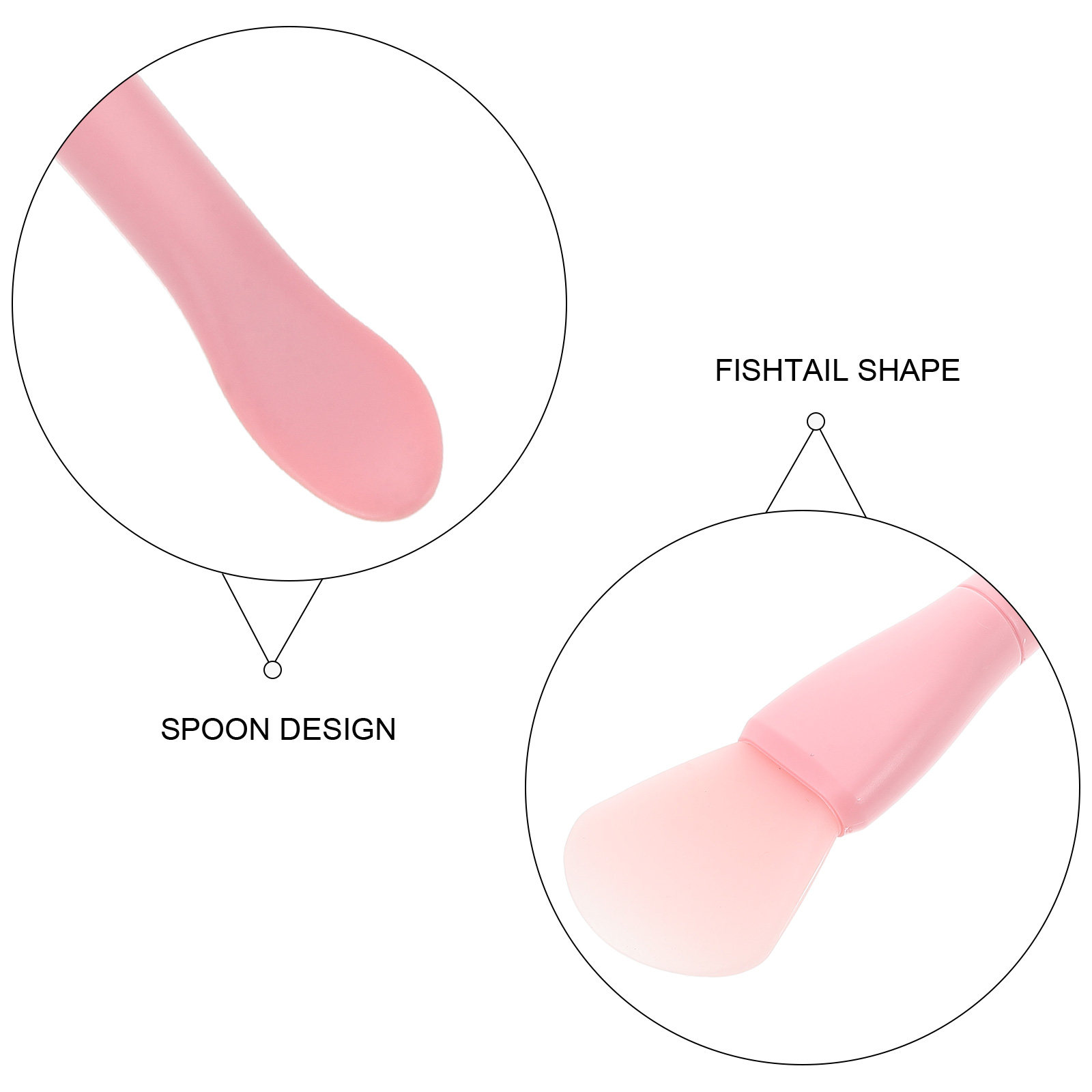 Fish Tail Silicone Mask Brush  - đánh giá và giá Skincare Routine