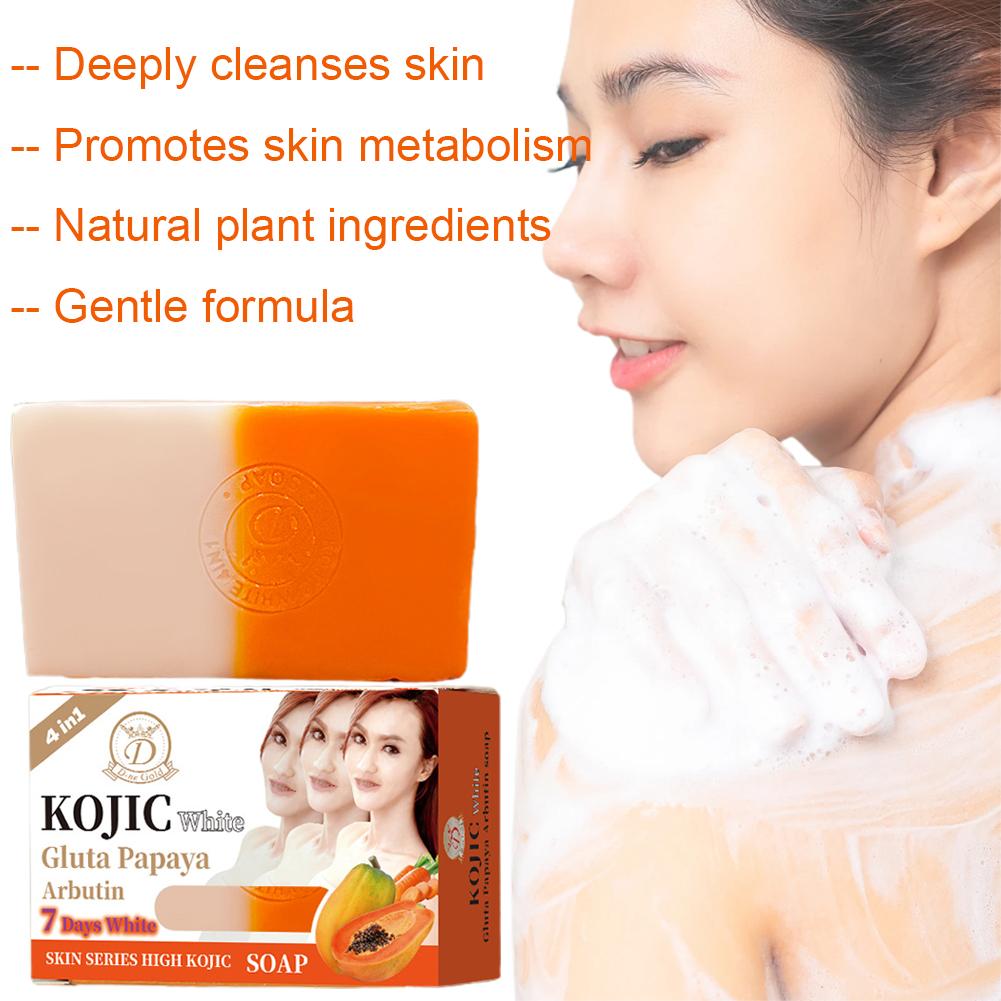 Papaya & Turmeric Handmade Soa - đánh giá và giá Kojic Acid Soap