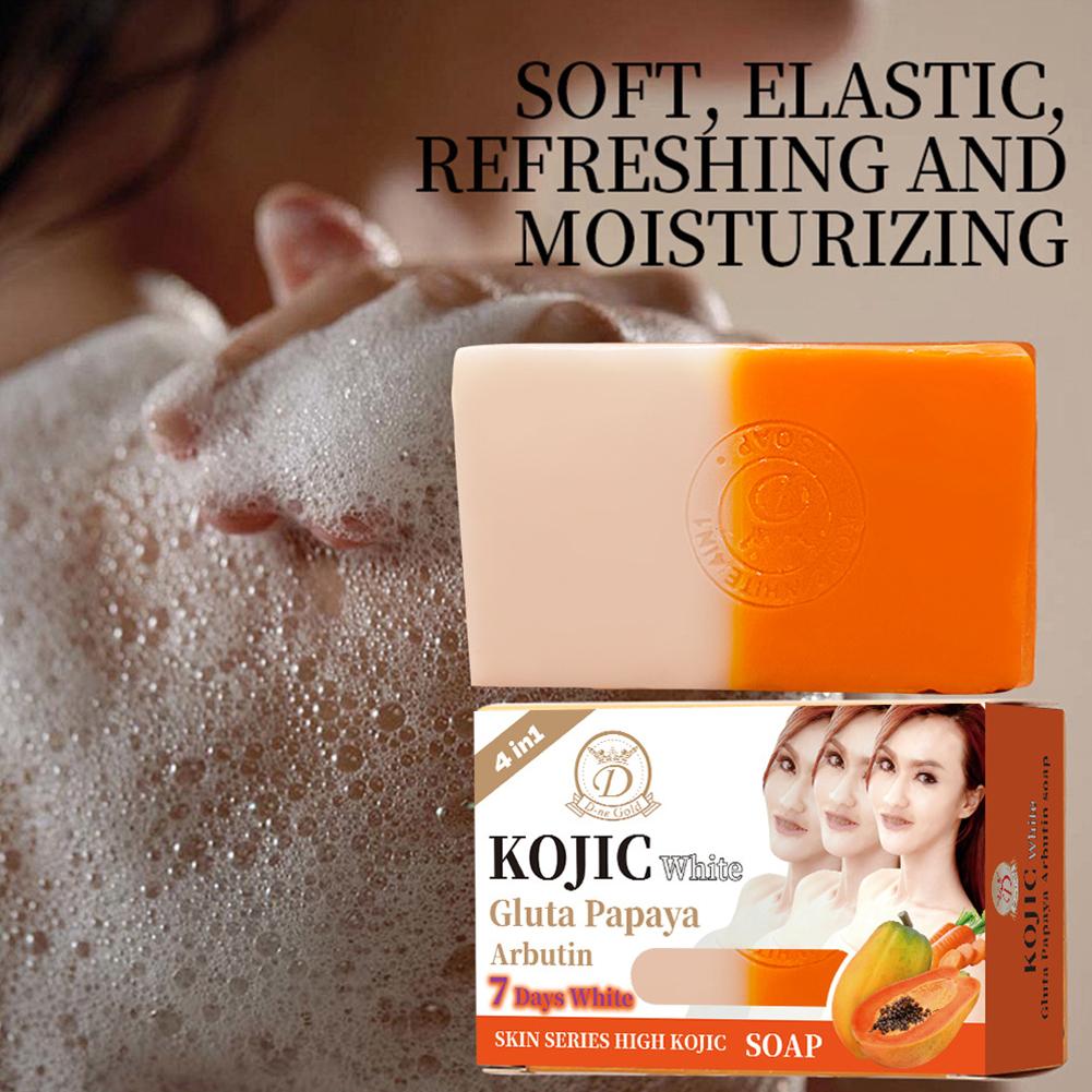 Papaya & Turmeric Handmade Soa - đánh giá và giá Kojic Acid Soap