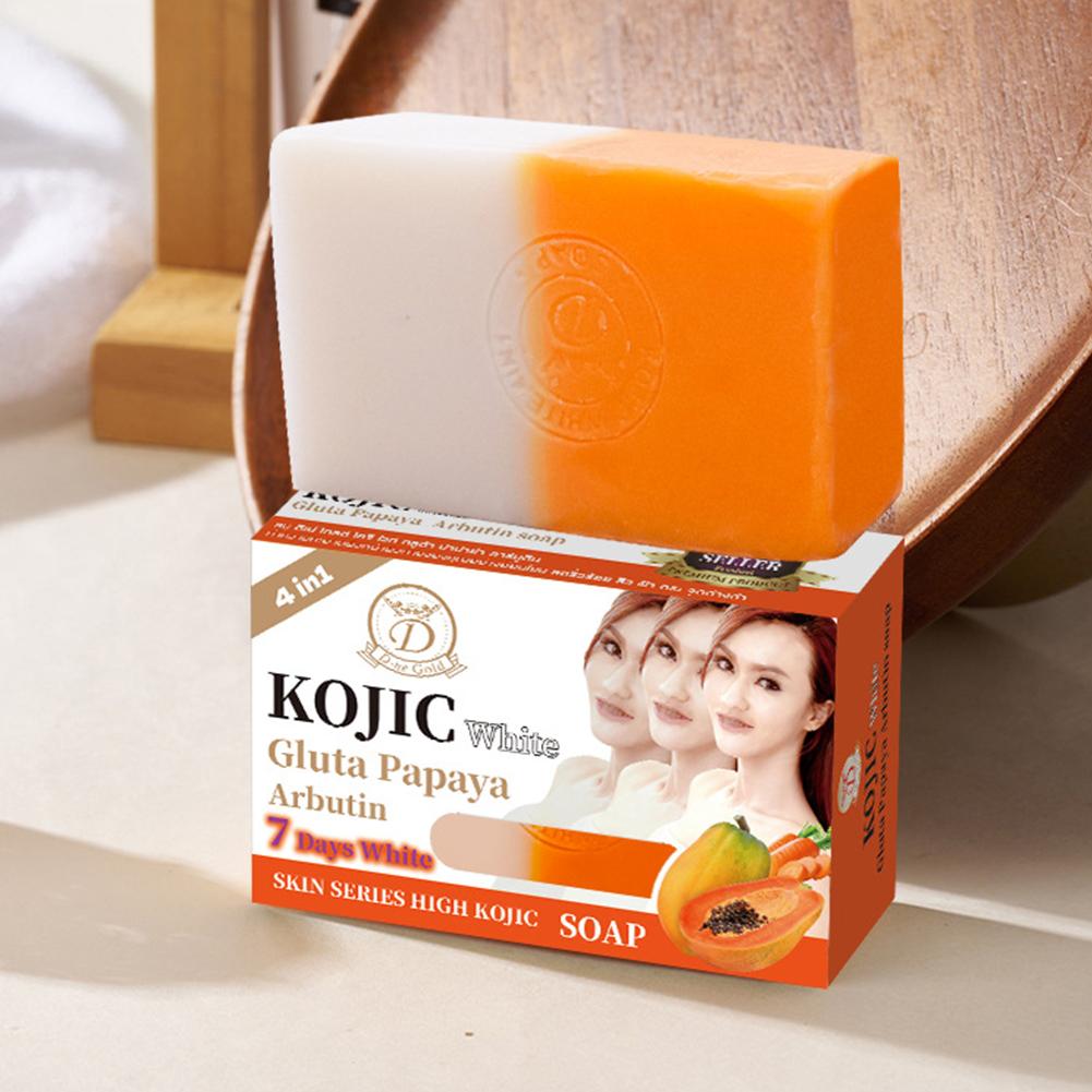 Papaya & Turmeric Handmade Soa - đánh giá và giá Kojic Acid Soap