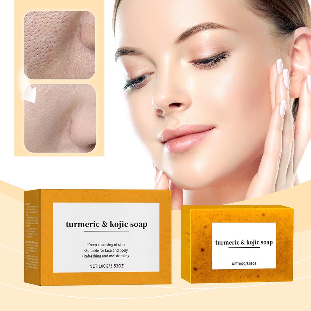 100g Turmeric Hand Made Soap,  - đánh giá và giá Kojic Acid Soap