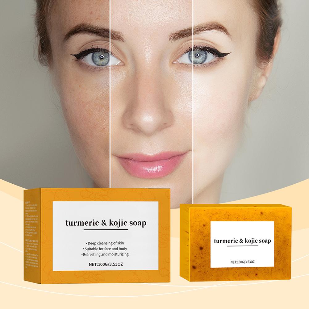 100g Turmeric Hand Made Soap,  - đánh giá và giá Kojic Acid Soap